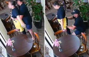 Cuidado!!! Falso massagista, apertando seios e nádegas de mulher que o contratou… Assistam ao vídeo!!!