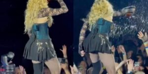 Justificativas idiotas da atualidade!!! Criticada após show no Brasil, Madonna também já foi detonada pelos fãs por cuspir na plateia; VEJA VÍDEO