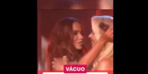 Enquanto Pacheco quer Anitta discutindo Meio Ambiente no Senado, cantora espanhola se ‘esquiva’ de beijo na boca da cantora brasileira… Assistam ao vídeo!!!