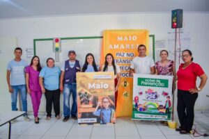 Prefeito Solimar Alves promove conscientização sobre segurança no trânsito e atualização de vacinas em escola de Matões do Norte
