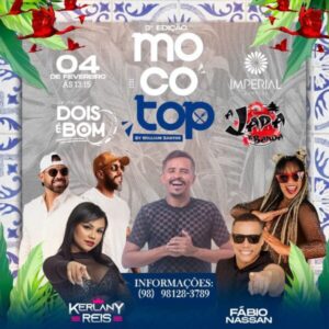 Ação Solidária: William Santos agita o imperial eventos com a 3ª Edição do Mocotop beneficente neste domingo, 04