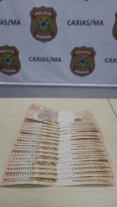 PF prende pessoas em flagrante com dinheiro falso no Maranhão