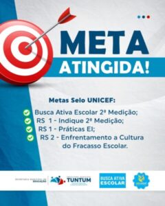 Gestão comprometida fará o município de Tuntum conquistar pela primeira vez o tão sonhado Selo UNICEF
