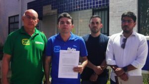 Alan da Marissol denuncia crimes eleitorais ao Ministério Publico de Balsas