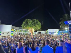 Em Lajeado Novo, Itaires reúne multidão durante convenção e lideranças abandonam prefeita e declaram apoio ao candidato