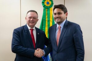 Juscelino e Brandão discutem ações para levar conectividade a todo o Maranhão
