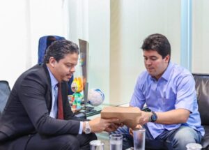 Luciano tem reunião produtiva com ministro do Esporte, André Fufuca