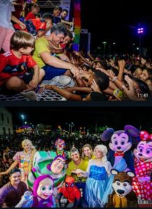 Nagib mantém tradição com grande festa para crianças, em Codó