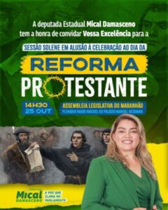 Mical propõe sessão em alusão ao Dia da Reforma Protestante