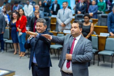 Deputados Miltinho Aragão e Adelmo Soares são empossados na Assembleia Legislativa