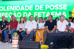Iracema Vale ressalta importância da liderança feminina na Fetaema durante recondução de Angela Silva
