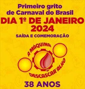Máquina de Descascar’Alho dará primeiro grito de Carnaval na Madre Deus