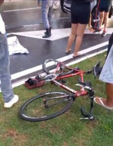 Ciclista morre atropelado na Avenida dos Holandeses, em São Luís