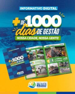 Prefeitura de Ribamar lança informativo digital com avanços da gestão