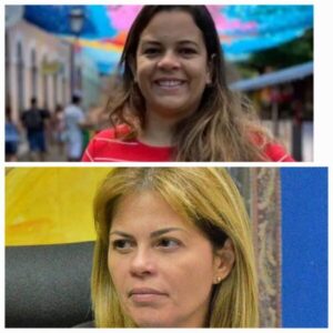 Rafaela Vidigal e Larissa Abdalla na equipe de Dino no STF