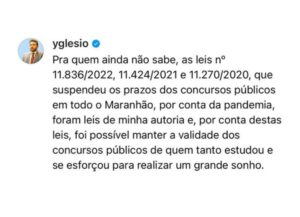 Projetos de Yglésio possibilitaram convocação de PMs