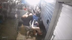 Câmeras registram agressões a jovens na Avenida Litorânea