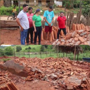 Chuva histórica no interior de Lago da Pedra faz prefeitura decretar situação de emergência