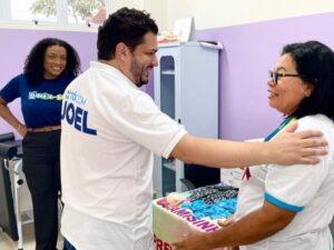 Dr. Joel participa de ação comunitária, na Morada do Sol