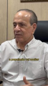 ‘Depois que estiver pronto, a população vai aprovar’, diz Aparício Bandeira sobre elevado