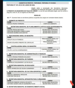 Inaldo Pereira “passa o rodo” em secretários de Paula da Pindoba