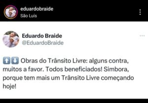 Braide não aceita críticas sobre caos no programa “Trânsito Livre”