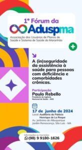 1º Fórum da ADUSPMA vai debater luta contra cancelamentos injustificados de planos de saúde