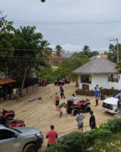 URGENTE! Turista é atingido por fio de alta tensão em Atins