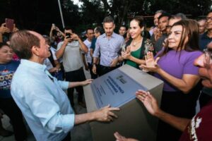 Prefeitura de Ribamar entrega Praça em Guarapiranga, Zona Rural