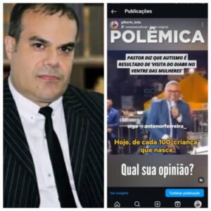 Advogado do MA aciona pastor que atribuiu nascimento de bebês com autismo a ações demoníacas