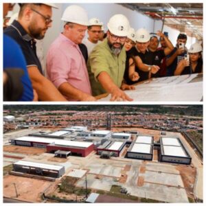 Brandão visita obras do Hospital da Região Tocantina e do novo Fórum de ITZ