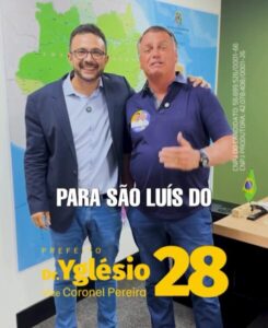 Bolsonaro confirma agenda em São Luís ao lado de Dr. Yglésio