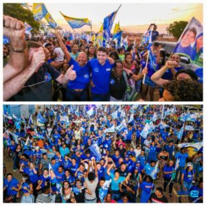 Alan da Marissol arrasta multidão em caminhada por Balsas