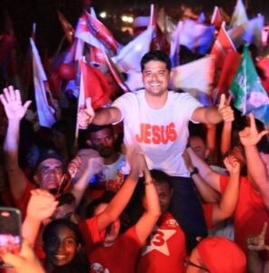 Almeidinha reúne multidão em grande evento político em Afonso Cunha