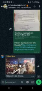 A estranha ‘reunião’ sobre debate da TV Moderna em Rosário