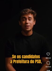Nikolas Ferreira pede para eleitores da direita não votarem em candidatos do partido de Braide