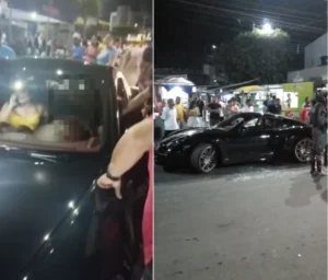 Empresário é assassinado a tiros dentro de Porsche no centro de Santa Inês