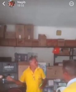 VÍDEO! Eleitor quebra TV ao ver imagem do prefeito de Codó na tela