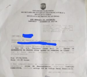 Síndica registra B.O. contra moradores de condomínio de São Luís e alega ameaças, perseguição e difamação