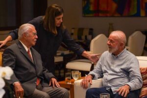 A visita de Lula a Sarney