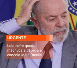 Lula sofre acidente doméstico e leva pontos na cabeça