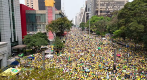 7 de Setembro: Dois momentos: Manifestação na Paulista lotado e Desfile em Brasília esvaziado…