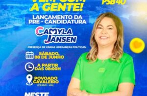 Camyla Jansen: Uma liderança visionária pronta para transformar Cajari novamente