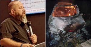 Carro pega fogo ao bater em trator na BR 222 e pastor Marcos Aurélio morre carbonizado
