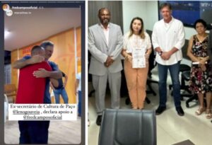 Paço do Lumiar: Leno da Cultura declara apoio a Fred e Orlete vice de Maru