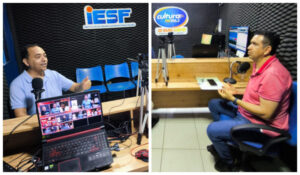 Juiz Douglas Martins e Professor Hilton Franco concedem entrevista ao Pinga Fogo da Rádio Cultura FM; assista na íntegra