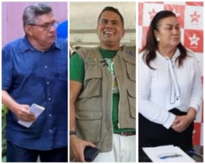 TUDO FARINHA DO MESMO SACO: Bimba, Calvet e Irlahi, juntos em Rosário