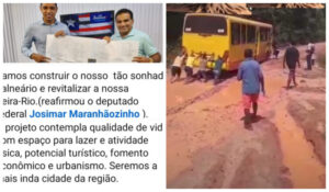 Prefeito que tenta a reeleição prometeu 10 km de asfalto na Zona Rural; até hoje, nenhum palmo…