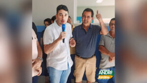Vereador André Jardins de Presidente Dutra, anuncia oficialmente hoje a sua pré-candidatura ao 3° mandato e seu apoio ao prefeito Raimundinho da Audiolar