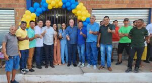 Deputado Hildo Rocha e prefeito Zezão inauguram praça e mercado municipal em Governador Luiz Rocha